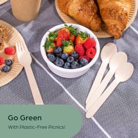 360 Count Extra Heavy Duty Clear Plastic Forks Disposable, BPA-Free, Heat Resistant, Solid and Durable Disposable Forks Bulk